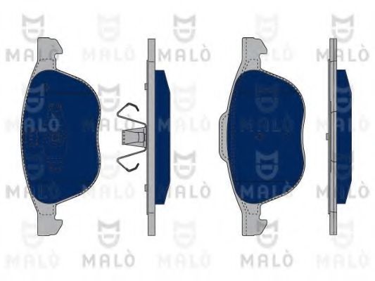 MALÒ 1050113 Тормозные колодки MALÒ для VOLVO S40