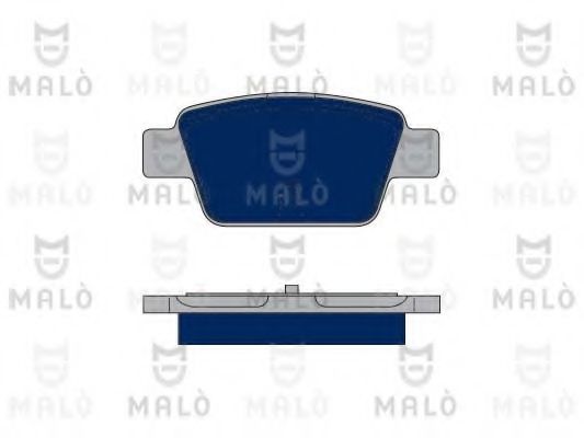 MALÒ 1050129 Тормозные колодки MALÒ для FIAT