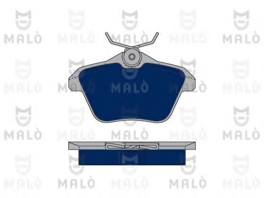 MALÒ 1050131 Тормозные колодки MALÒ для LANCIA