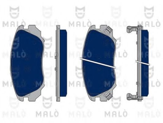 MALÒ 1050146 Тормозные колодки MALÒ для OPEL
