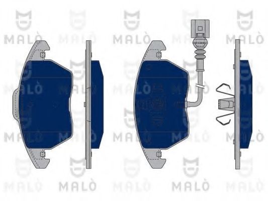 MALÒ 1050150 Тормозные колодки MALÒ для SEAT