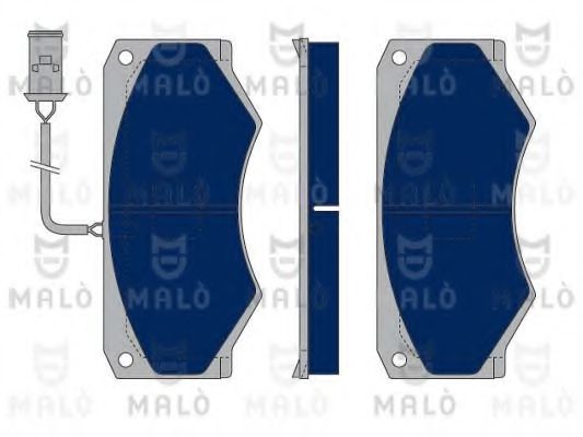 MALÒ 1050159 Тормозные колодки MALÒ для IVECO
