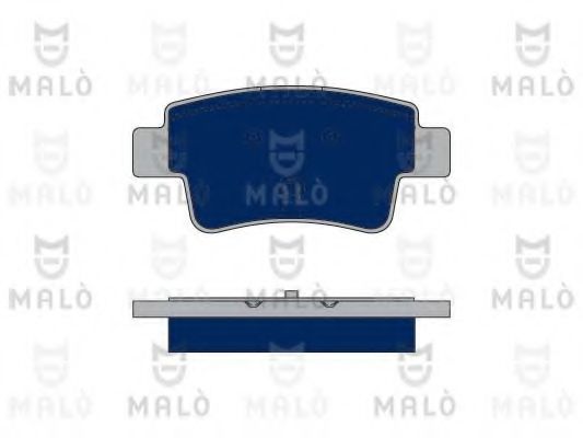 MALÒ 1050189 Тормозные колодки MALÒ для FIAT