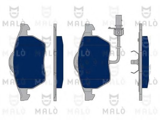 MALÒ 1050192 Тормозные колодки MALÒ для SEAT