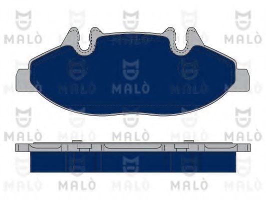MALÒ 1050208 Тормозные колодки MALÒ для MERCEDES-BENZ