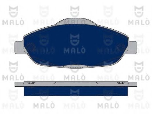 MALÒ 1050253 Тормозные колодки MALÒ для PEUGEOT