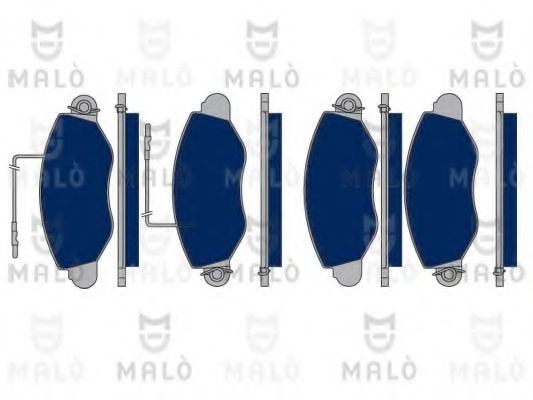 MALÒ 1050271 Тормозные колодки MALÒ для NISSAN