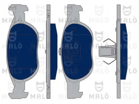 MALÒ 1050275 Тормозные колодки MALÒ для LANCIA