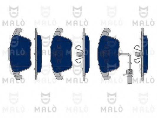MALÒ 1050282 Тормозные колодки MALÒ для AUDI