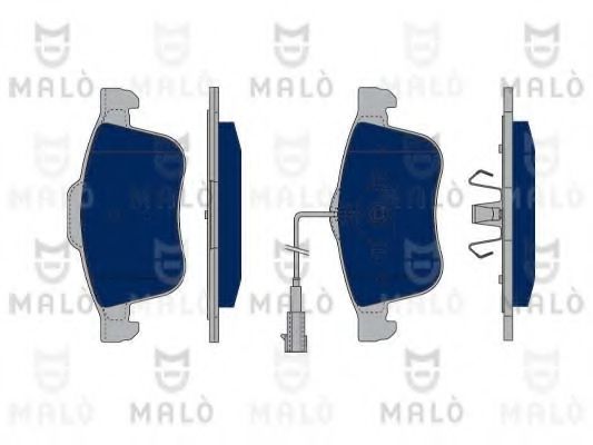 MALÒ 1050284 Тормозные колодки MALÒ для ALFA ROMEO