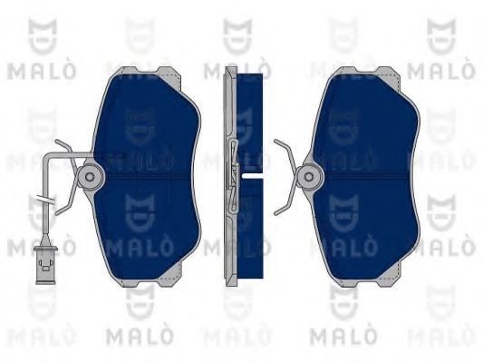 MALÒ 1050285 Тормозные колодки MALÒ для LANCIA