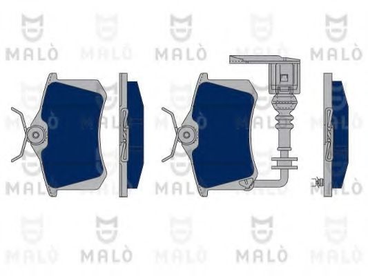 MALÒ 1050310 Тормозные колодки MALÒ для SEAT