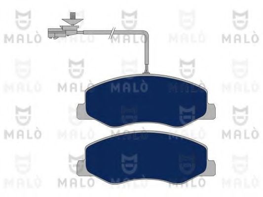 MALÒ 1050992 Тормозные колодки MALÒ для OPEL