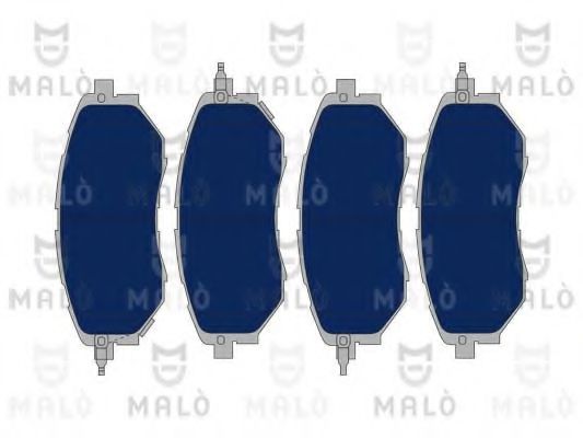 MALÒ 1051003 Тормозные колодки MALÒ для SUBARU