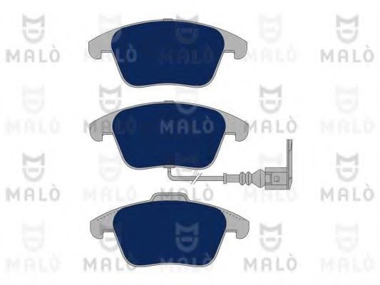 MALÒ 1051035 Тормозные колодки MALÒ для AUDI