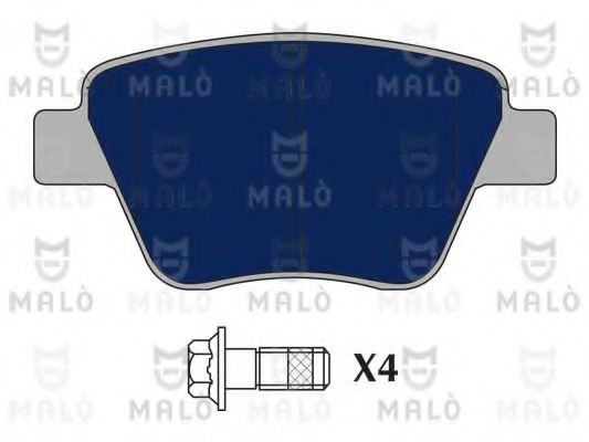 MALÒ 1051082 Тормозные колодки MALÒ для SEAT