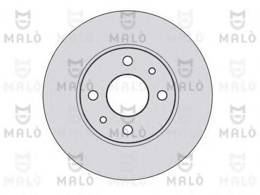 MALÒ 1110006 Тормозные диски MALÒ для FIAT 500
