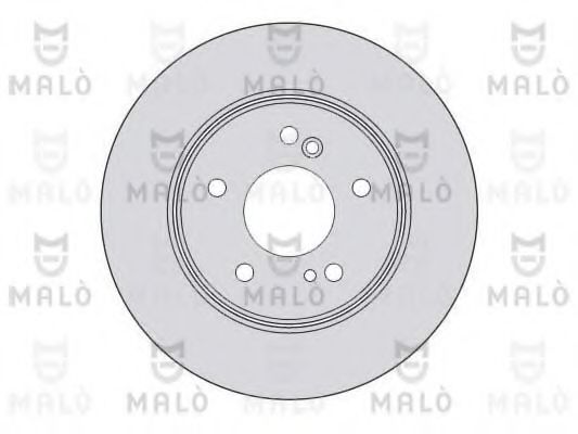 MALÒ 1110009 Тормозные диски MALÒ для MERCEDES-BENZ