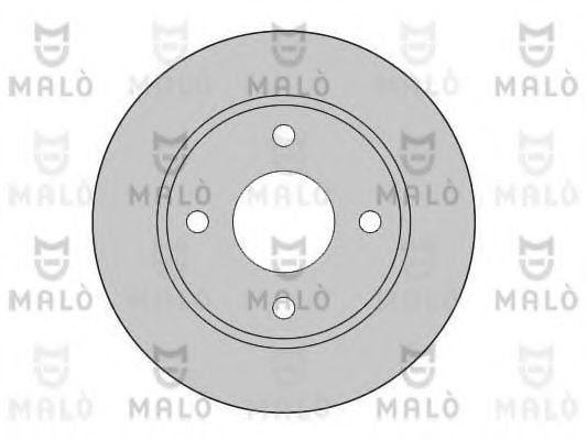 MALÒ 1110012 Тормозные диски для FORD COURIER