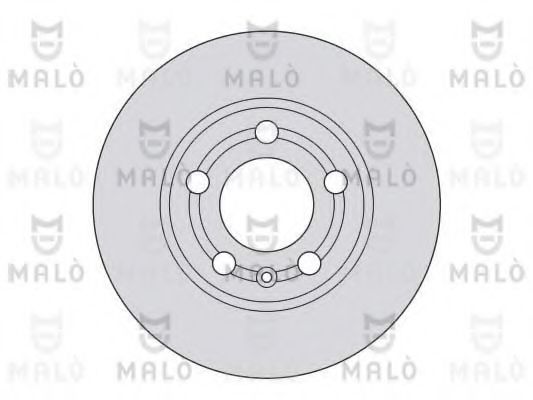 MALÒ 1110013 Тормозные диски MALÒ для VOLKSWAGEN