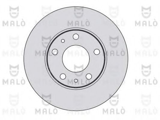 MALÒ 1110017 Тормозные диски MALÒ для FIAT