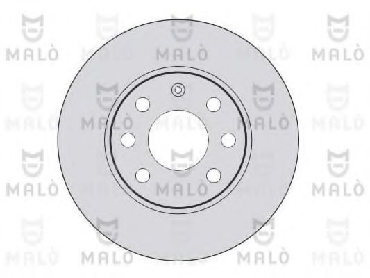 MALÒ 1110035 Тормозные диски MALÒ для OPEL