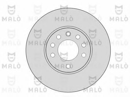 MALÒ 1110077 Тормозные диски MALÒ для OPEL