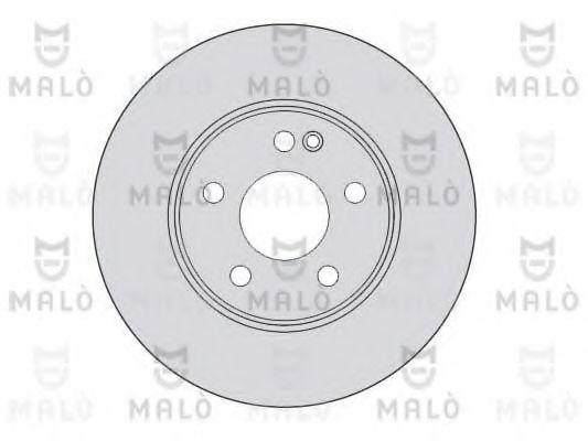 MALÒ 1110080 Тормозные диски MALÒ для MERCEDES-BENZ