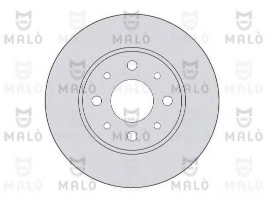 MALÒ 1110107 Тормозные диски MALÒ для FIAT 500