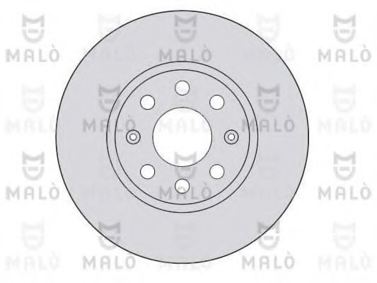MALÒ 1110110 Тормозные диски MALÒ для FIAT