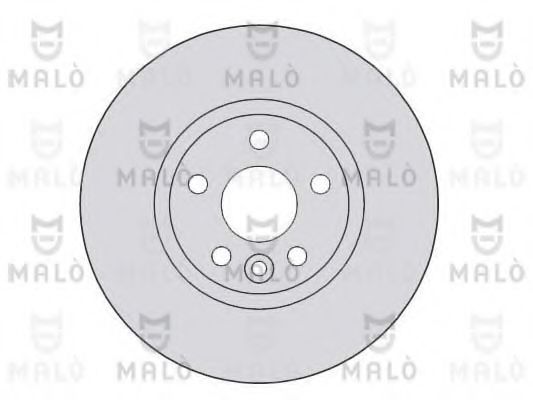 MALÒ 1110115 Тормозные диски MALÒ для FORD