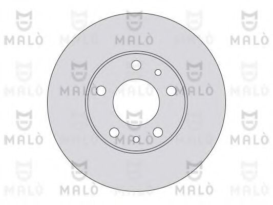 MALÒ 1110123 Тормозные диски MALÒ для PEUGEOT