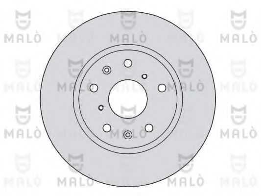 MALÒ 1110125 Тормозные диски MALÒ для FIAT