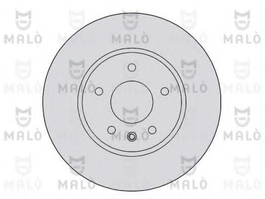 MALÒ 1110128 Тормозные диски MALÒ для OPEL