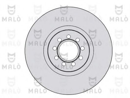 MALÒ 1110136 Тормозные диски MALÒ для IVECO