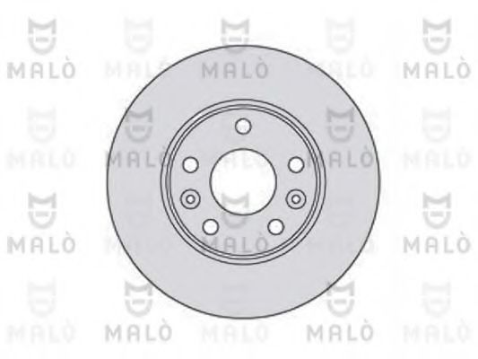 MALÒ 1110146 Тормозные диски MALÒ для RENAULT