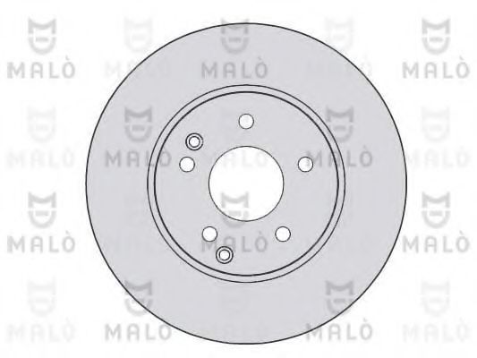 MALÒ 1110157 Тормозные диски MALÒ для MERCEDES-BENZ