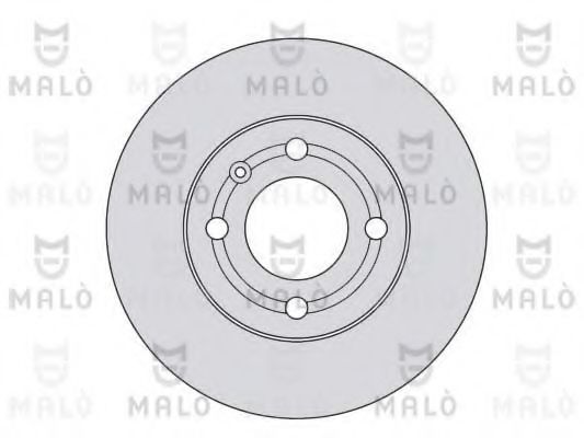 MALÒ 1110158 Тормозные диски MALÒ для VOLKSWAGEN