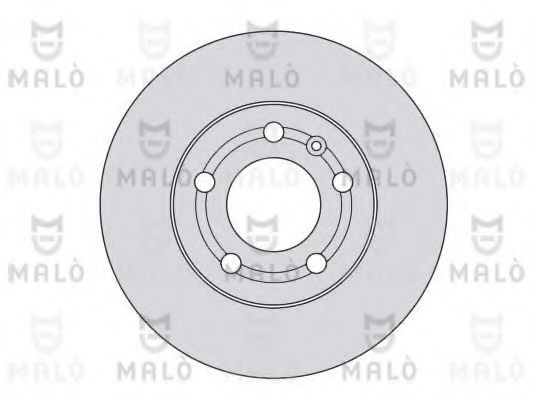 MALÒ 1110163 Тормозные диски MALÒ для VOLKSWAGEN
