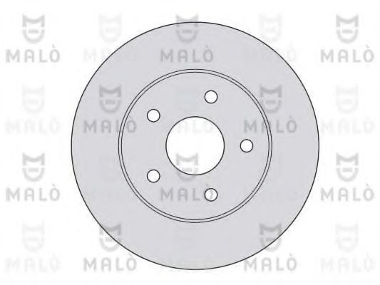 MALÒ 1110165 Тормозные диски MALÒ для JEEP