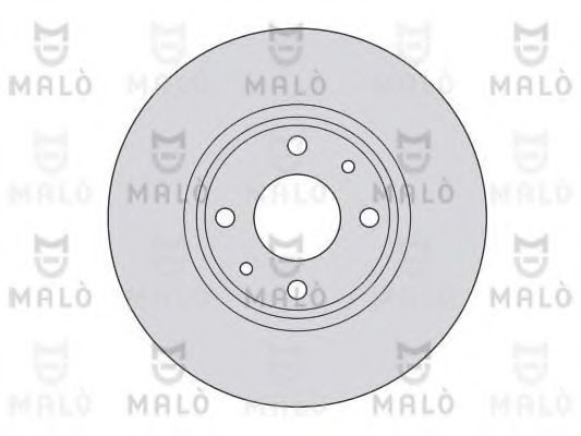 MALÒ 1110167 Тормозные диски MALÒ для FIAT BARCHETTA
