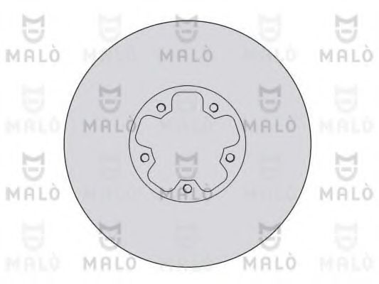 MALÒ 1110175 Тормозные диски MALÒ для FORD