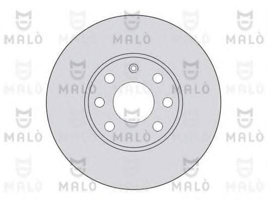 MALÒ 1110176 Тормозные диски MALÒ для OPEL