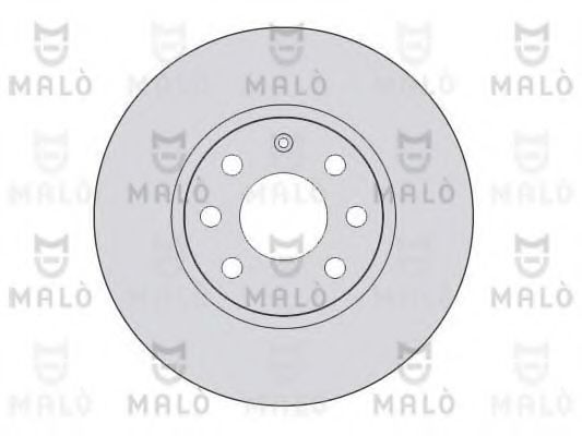 MALÒ 1110180 Тормозные диски MALÒ для OPEL