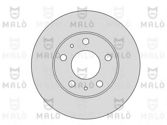MALÒ 1110183 Тормозные диски MALÒ для CITROEN