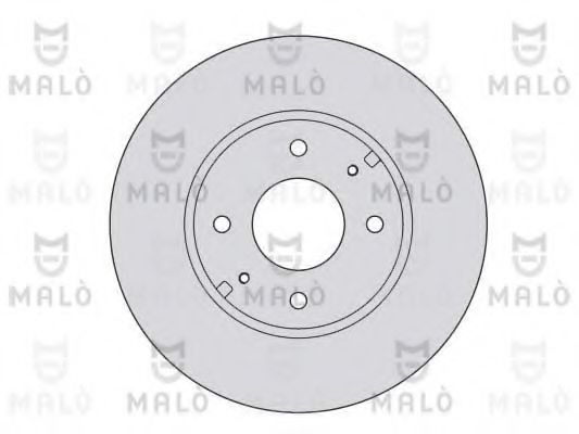 MALÒ 1110195 Тормозные диски MALÒ для MITSUBISHI
