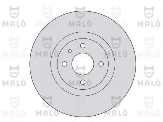 MALÒ 1110204 Тормозные диски MALÒ для OPEL