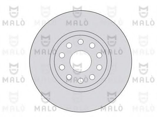 MALÒ 1110206 Тормозные диски MALÒ для LANCIA