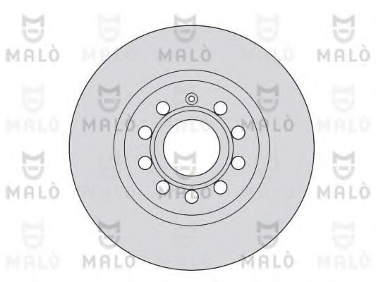 MALÒ 1110210 Тормозные диски MALÒ для VOLKSWAGEN