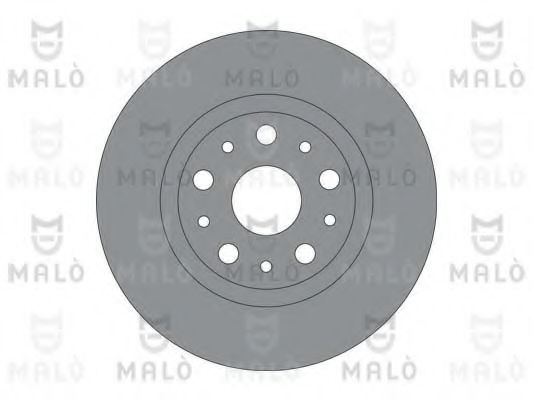 MALÒ 1110237 Тормозные диски MALÒ для LANCIA